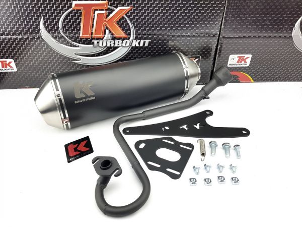 Turbokit Sport Auspuff Schalldämpfer Edelstahl Honda Vision Nsc 50 4T