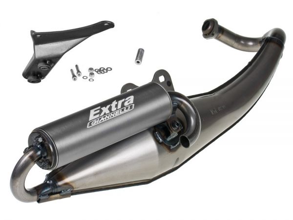 Auspuff Giannelli Extra V2 Aprilia Derbi Gilera Piaggio Vespa 2T 50