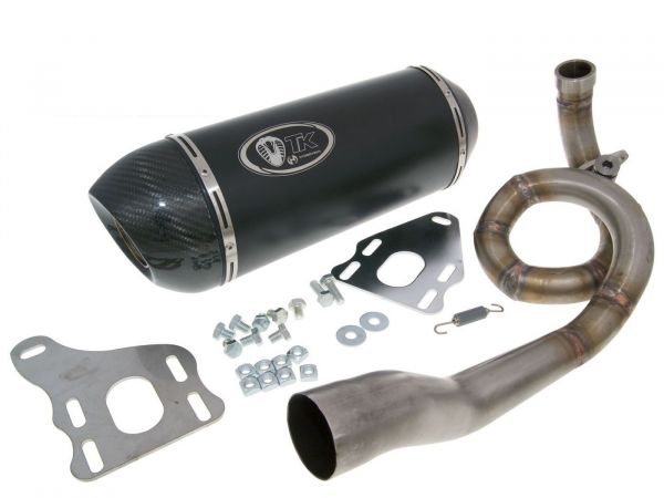 Turbo Kit GMax Carbon Sport Auspuff Vespa GTS LX LXV 125 150 Leader LC