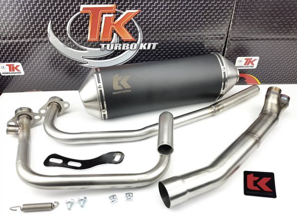 Turbo Kit 2-in-1 Sport Auspuff Hyosung GT N E3 NE R E3 RF Naked 125 4T