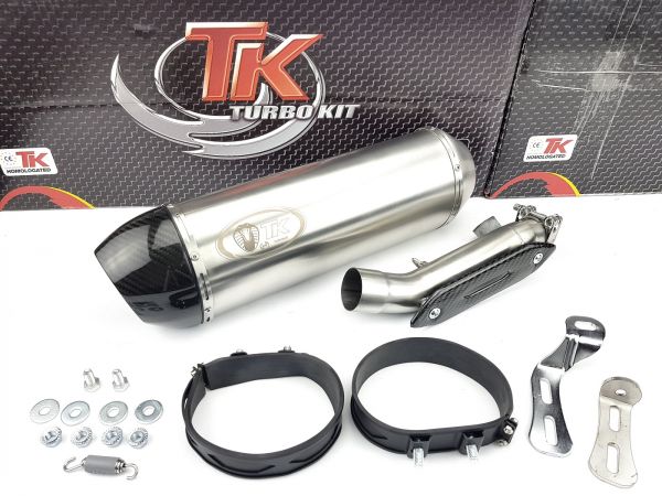 Turbo Kit SLIP-ON Edelstahl Carbon Sport Auspuff Honda Integra NC 750