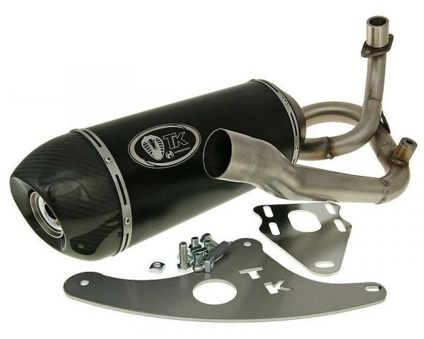 Turbo Kit Gmax Sport Carbon Auspuff Piaggio Vespa Primavera 125i AC 3V