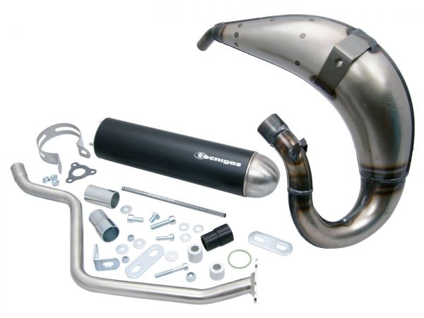 Auspuff Tecnigas E-NOX Steel Sport MBK Malaguti Peugeot XPS Yamaha DT