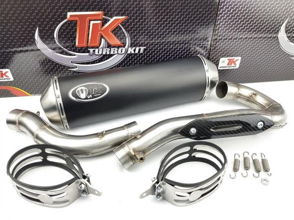 Turbo Kit Road Edelstahl Auspuff KTM EXCR EXC R 450 525 2008-2012 4T