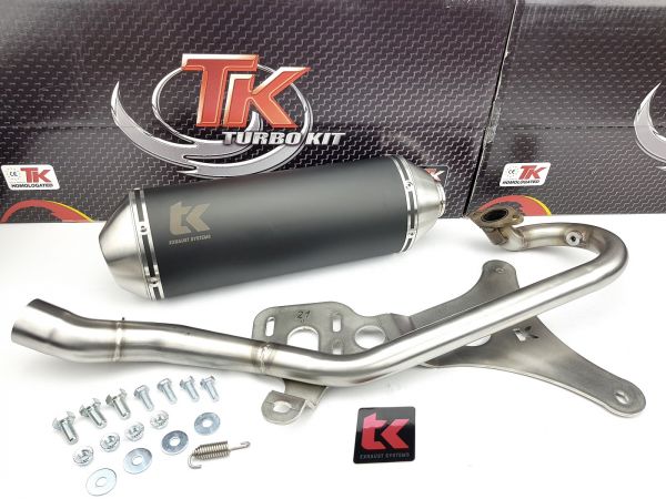 Auspuff Turbo Kit Edelstahl Kymco Xciting 250 SA50AA SB50AD Vergaser