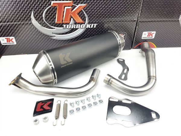 Turbo Kit Sport Auspuff Edelstahl ZONTES ZT GK G K 125 125i 2020-2022