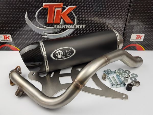 Turbo Kit H2 Carbon Auspuff Kymco Grand Dink BET WIN Daelim S2 250 4T