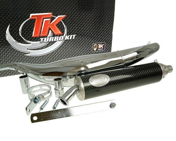 Turbo Kit Road RQ Chrom/Carbon Sport Auspuff Aprilia RS Tuono AM6 50