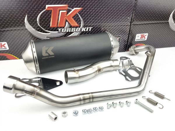 Turbo Kit X Road Edelstahl Auspuff KEEWAY RKF 125 125i 19-21 4 Takt