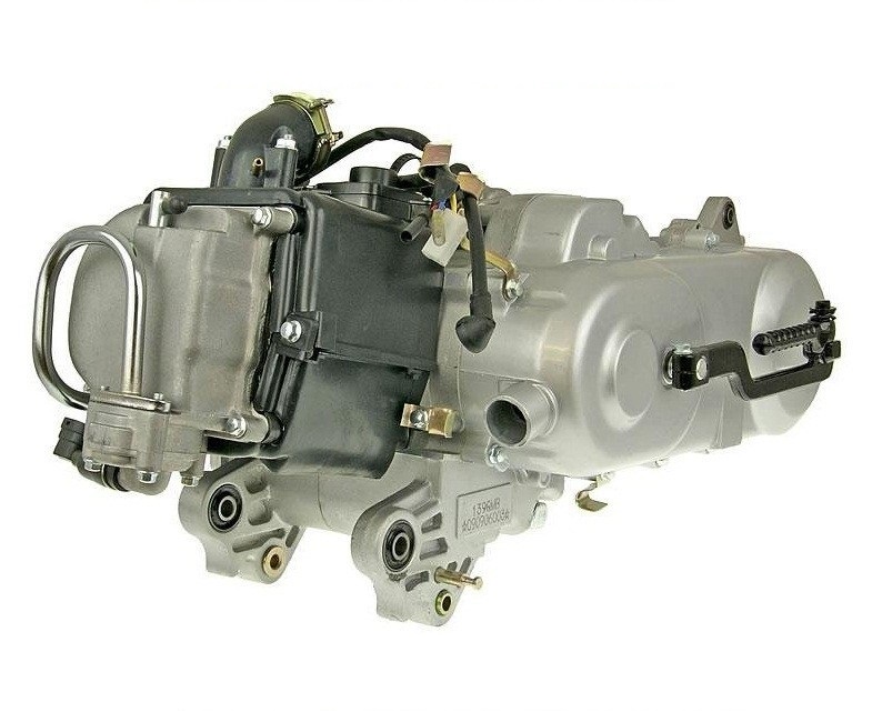 Motor Komplett 12 Zoll mit SLS 17459 50 4 Takt hinterer Trommelbremse