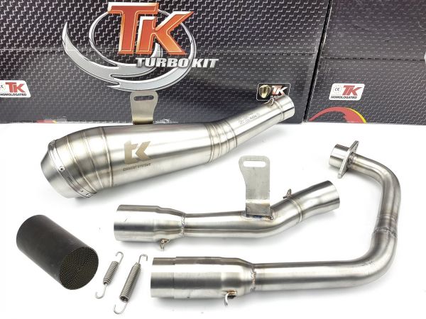 Turbokit ROAD GP Sport Auspuff mit KAT Honda CBR 125 4T 11 12 13 14 15