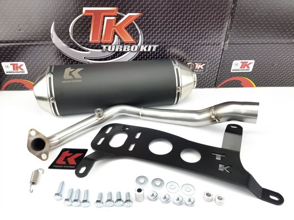 Turbo Kit Max Sport Auspuff Kymco Agility City Super 8 125 4T Vergaser