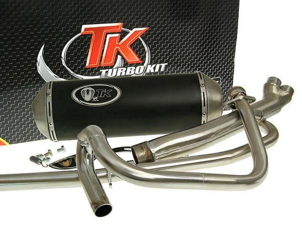 Turbo Kit 2-in-1 Auspuff Hyosung GT N E3 NE R E3 RF Naked 125 4 Takt
