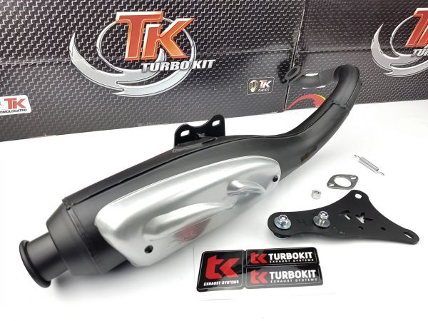 Turbo Kit TK TKR Sport Auspuff Peugeot Ludix Citystar RS liegend 50 2T