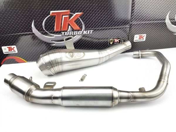 Turbo Kit ROAD GP Edelstahl Auspuff Kawasaki Ninja 125 Z 2019-2021