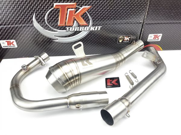 Turbokit Sport Auspuff GP Edelstahl Goes MITT Taro TRMOTOR GP GP1 125i