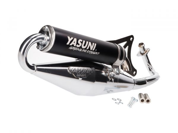 Auspuff Yasuni Scooter Z Chrom Aprilia Gilera Piaggio 50