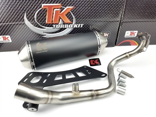 Turbo Kit GMax Auspuff Keeway Silver Blade OUTLOOK Tell Logik 125 150