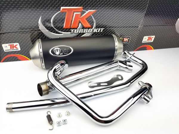 Turbokit 2-in-1 Sport Auspuff Hyosung GT N E3 NE R E3 RF COMET 250 4T