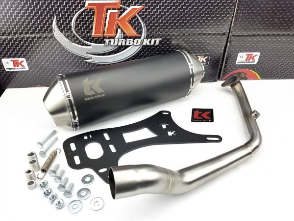 Turbo Kit G Max Auspuff Goes Malcor MCT Wottan Storm 125 4 Takt